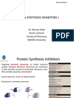 Protein Synthesis Inhibitors 1