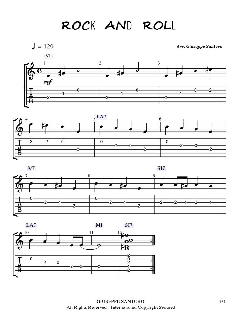 Rock and Roll | PDF