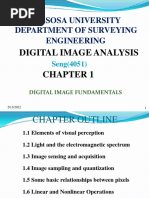 Assosa University Department of Surveying Engineering: Digital Image Analysis