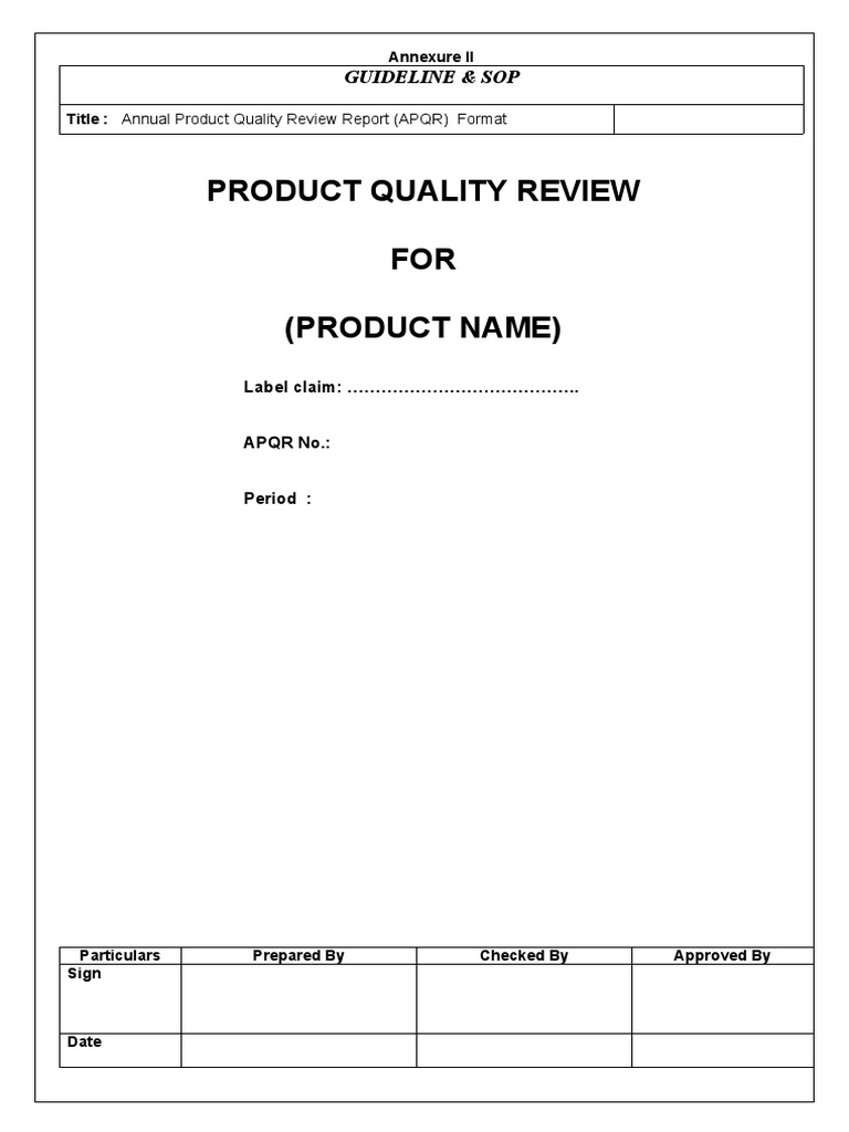 essay about product quality