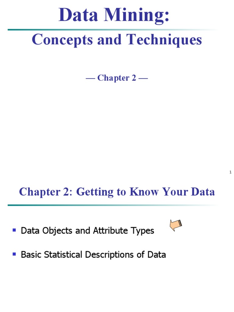 Understanding Data Objects and Attributes | PDF | Quartile | Standard ...