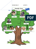 Family Tree: Eduard Reyjell Montano BSN 2-F Activity I