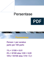 Persentase