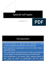 Special Soil Types: Partially Saturated and Fine-Grained