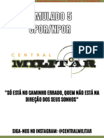 Simulado 5 - Central Militar