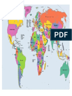 mapa politico del mundo