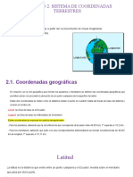 Tema 2. Subtema 2.1 Coordenadas Geograficas