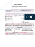 Actividades de Setiembre Del 2021