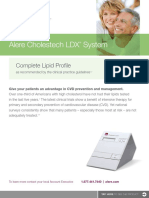 Alere Cholestech LDX System: Complete Lipid Profile