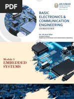 Basic Electronics and Communication Engineering (21ELN14/21ELN24) - Embedded Systems (Module 3)