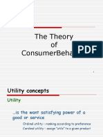 Understanding Consumer Behavior: Utility Concepts, Indifference Curves, and Equilibrium