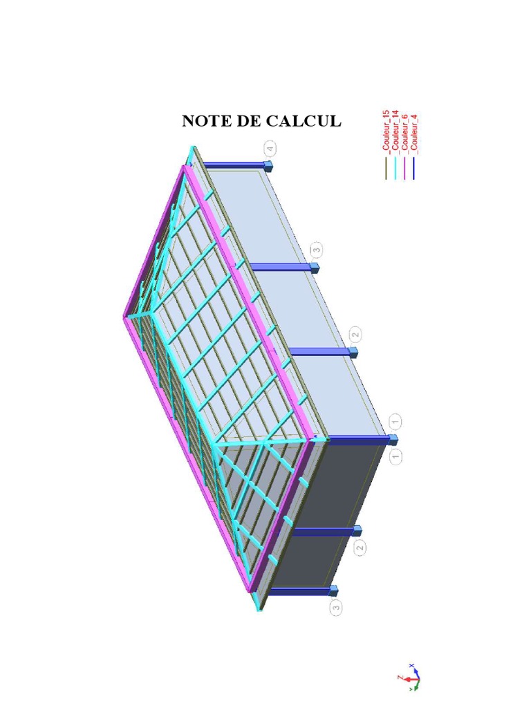 Note de calcul structure bois BLC | PDF | La nature | Ingénierie civile