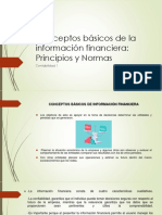 Conceptos Básicos de La Información Financiera: Principios y Normas