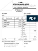 Slip Penerimaan Gaji