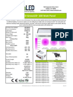 EarthLED GrowLED High Powered Panel - 100 Watt