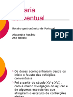 Doçaria Conventual Portuguesa - Trabalho de Turma