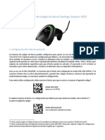 Configuración Del Lector de Códigos de Barras Datalogic Gryphon 4500