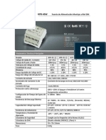 Ficha T, Cnica Fuente de Alimentaci N HPR-45W