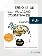 Estimulação cognitiva para crianças TEA: Caderno 4 sobre emoções