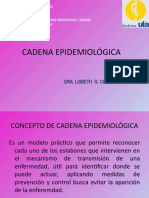 Cadena Epidemiológica