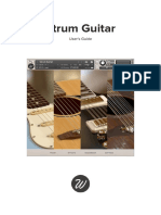 Strum Guitar - User's Guide