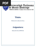 Historia de La Educación Física - Material Uasd Efi0120