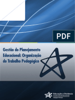 Gestão Do Planejamento Educacional Organização Do Trabalho Pedagógico d