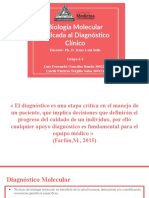 Biología Molecular Aplicada Al Diagnóstico Clínico