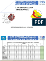 Sala de Situacion Covid Con DX Positvo MR Encañada Enero 2022