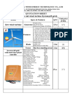 New Type 1kw Quotation (Single Tail Off-Grid)