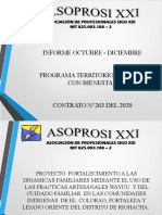 Presentacion de Informe Octubre - Diciembre