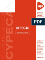 CYPECAD Memoria de Calculo