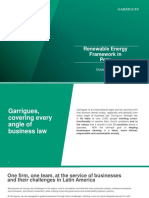 Garrigues Perú - Renewable Energy Framework in Peru (October 2021)