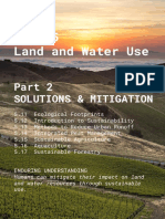 Land & Water Use - Solutions & Mitigation