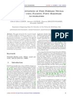 FPGA Implementations of Feed Forward Neural Network by Using Floating Point Hardware Accelerators