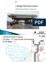 Rawson Avenue Bridge Reconstruction Utilizing SPMTS: (Self-Propelled Modular Transporters)