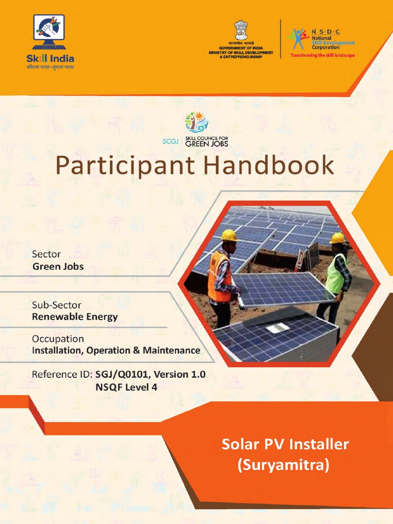 Suryamitra Solar PV Installer Handbook | PDF | Photovoltaic System ...