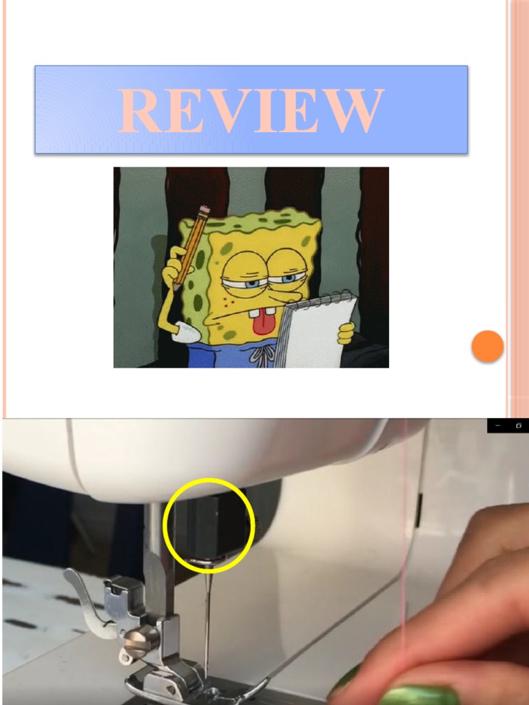 Types of Sewing Machines PDF