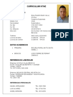 CURRICULUM VITAE otro