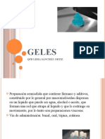 GEL: Características, clasificación, preparación y agentes gelificantes