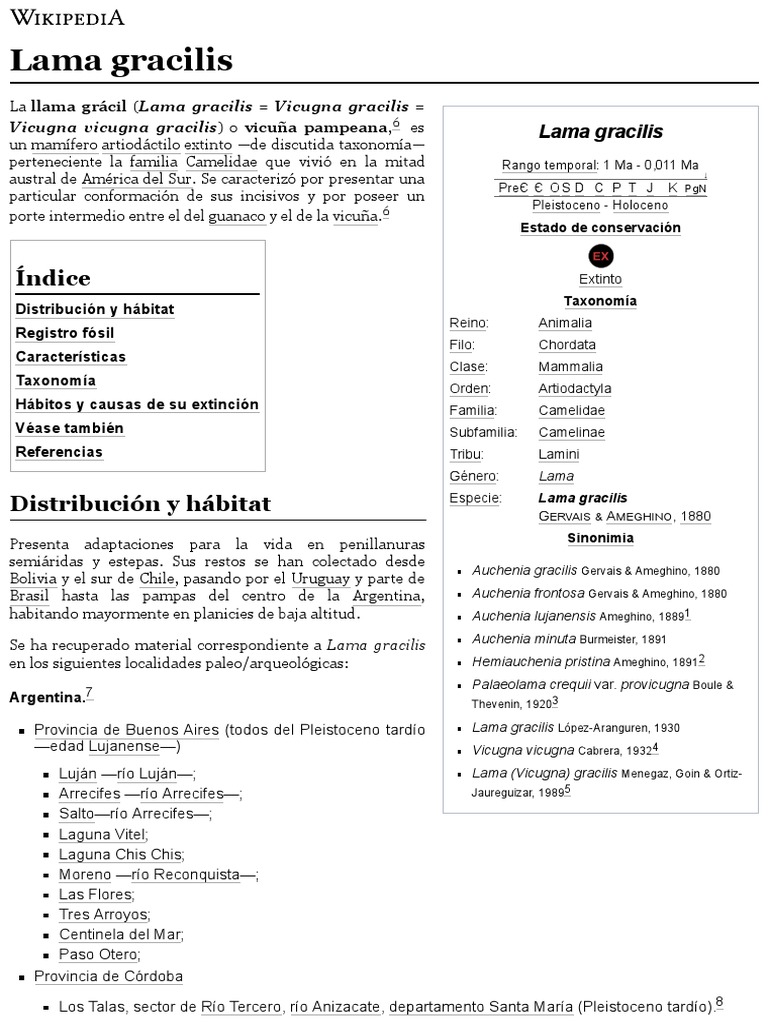 Lama Gracilis PDF