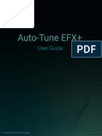 Auto-Tune EFX Plus User Guide v1.1