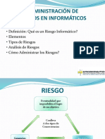Administracion de Riesgo Informatico