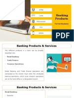 Banking Products: Atms Cards Web Internet