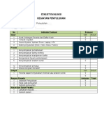 Ceklist Evaluasi