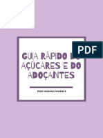 Guia Rápido Dos Açúcares e Adoçantes