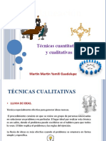 Tecnicas Cualitativas y Cuantitativas