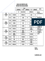 Jadwal Ujian Semester Ganjil SMP