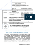 Hacia El Respeto de Los Derechos Lingüísticos en El Perú