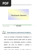 PLANIFICACION OPERATIVA